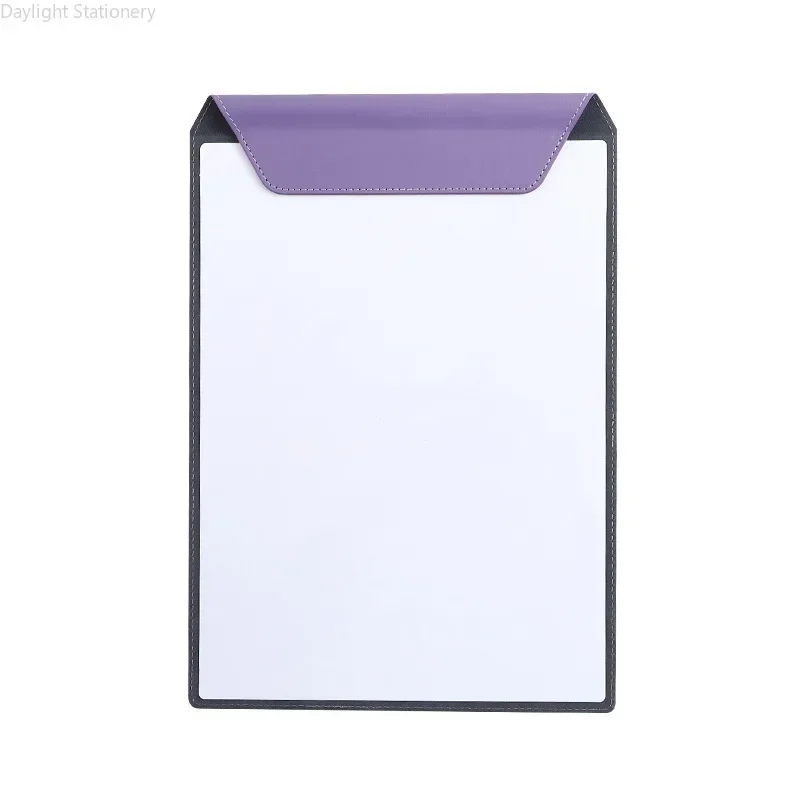 Portátil Magnetic Whiteboard Prancheta, Writing Pad, Reutilizável Dry Erase Board, Caneta apagável, Desenho, Demo Office File Clip, A4