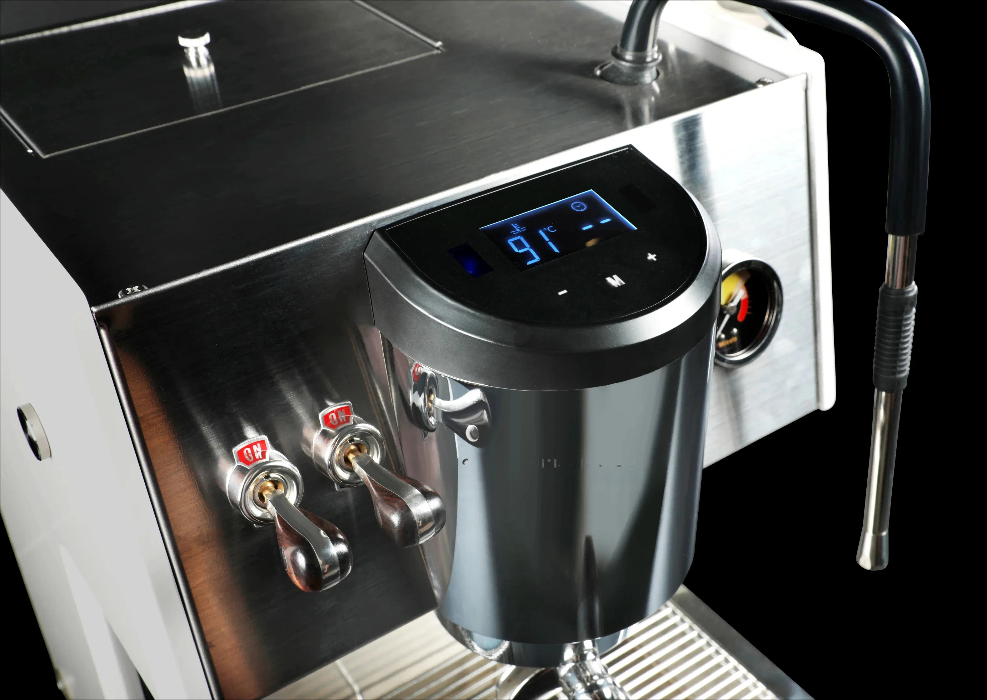 Commercial Coffee Machine 9 Bar ULKA Pump Espresso Machine Best Commercial Espresso Machines
