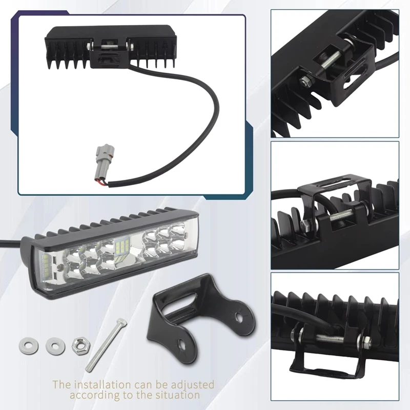 Super Sale For Surron Light Bee X S Ebike Motorcycle Headlight LED Spotlight Dirt Pit Bike Enduro Motocross Modified Parts