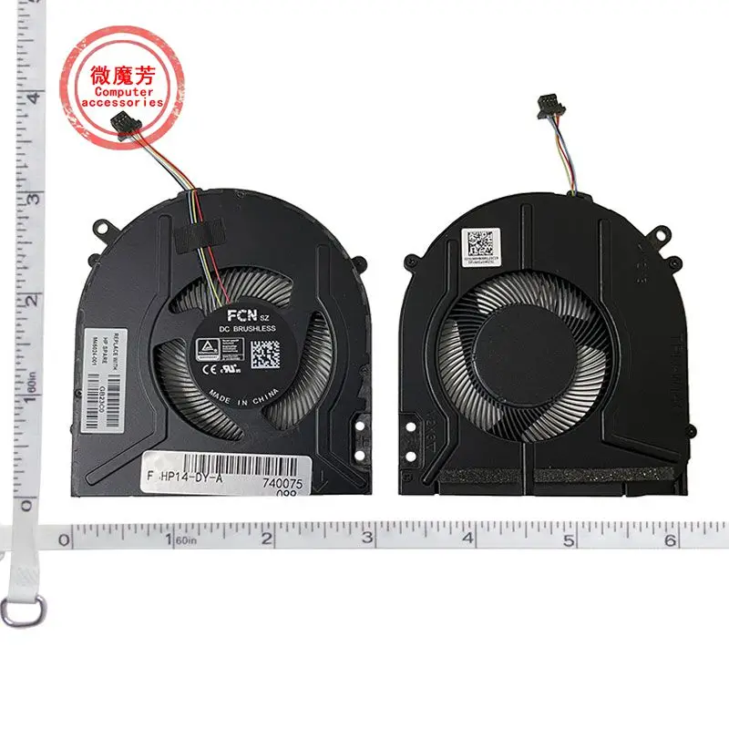 

NEW ORIGINAL LAPTOP CPU COOLING FAN FOR HP Pavilion X360 14-EK 14-DY TPN-W146 TPN-W155 M45024-001 N09477-001 DFS5K22B056736 NS85