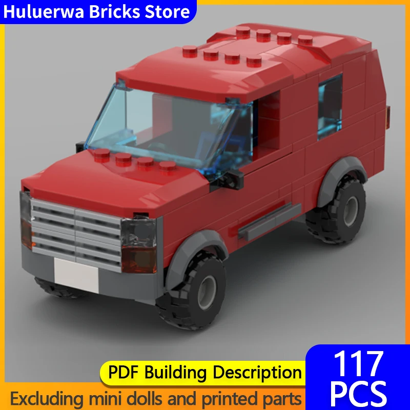 

City Car Model MOC Building Bricks Civillian SUV Business Car Modular Technology Children Holiday Gifts Assemble Toys Suit