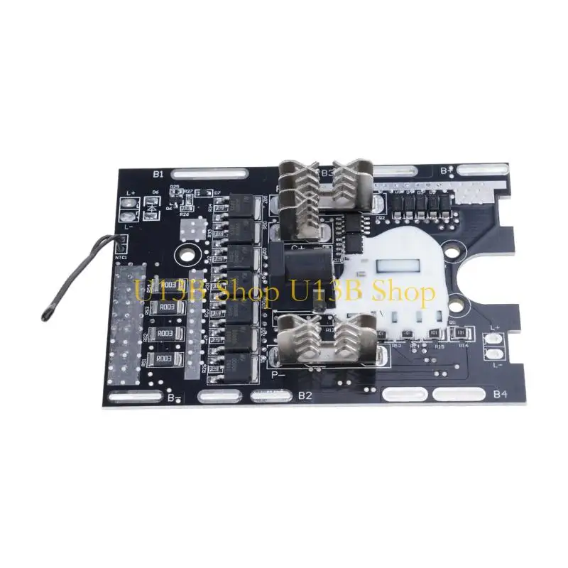 U13B Heat Resistant Chargers Protections Module PCB Board for 18650 21V Tool Outdoor Construction and Impact Resistance