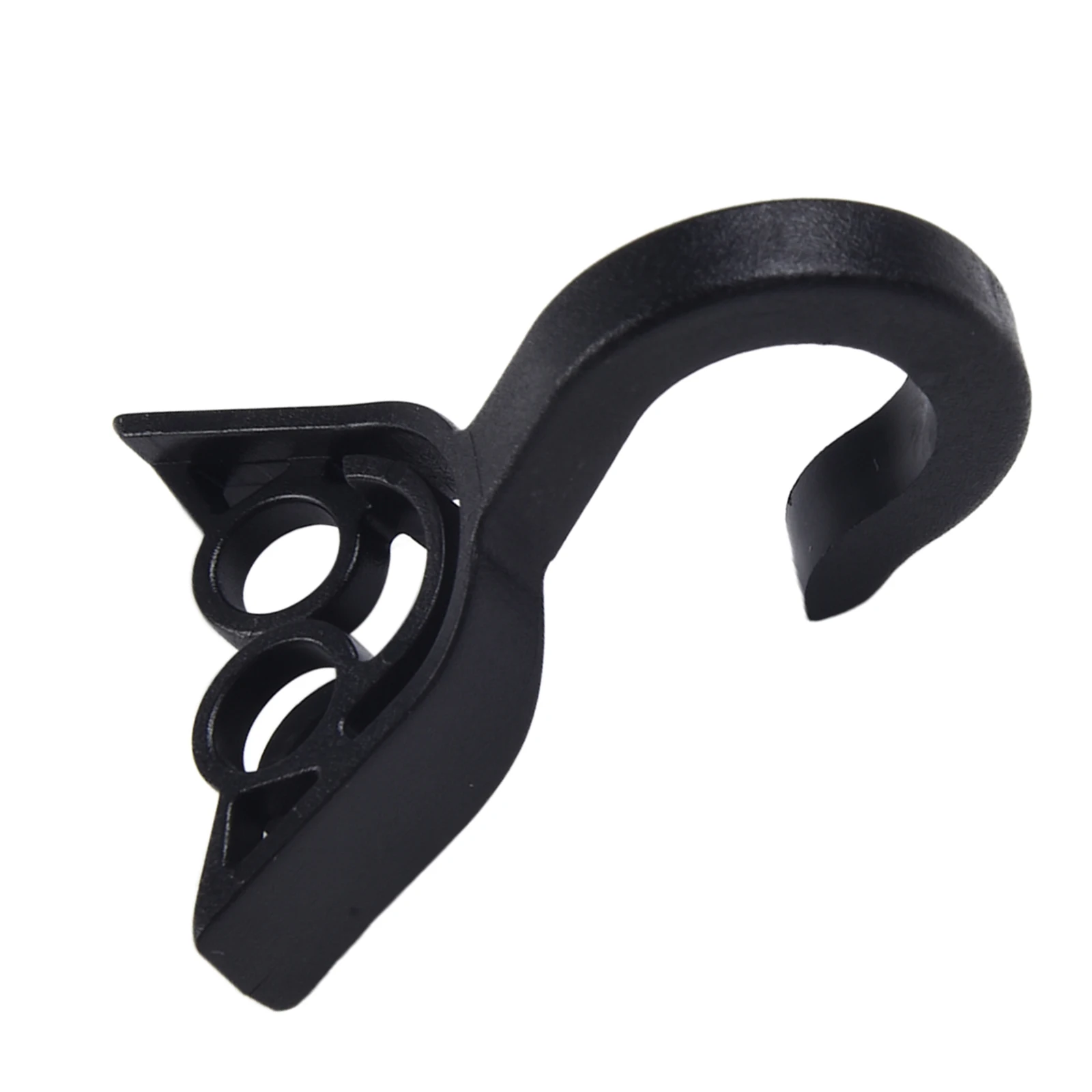 New Practical Plastic Hooks Open End Cord Hooks 2.8*4.4*2.3cm Black Reliable 10pcs Plastic Strong Wind Conditions Beaches