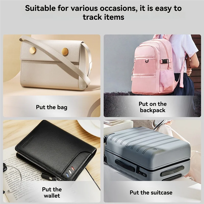 A25P Ultra Slim Tracking Card Wallet Anti-verlieskaart voor Find My Ultra Thin Tracker