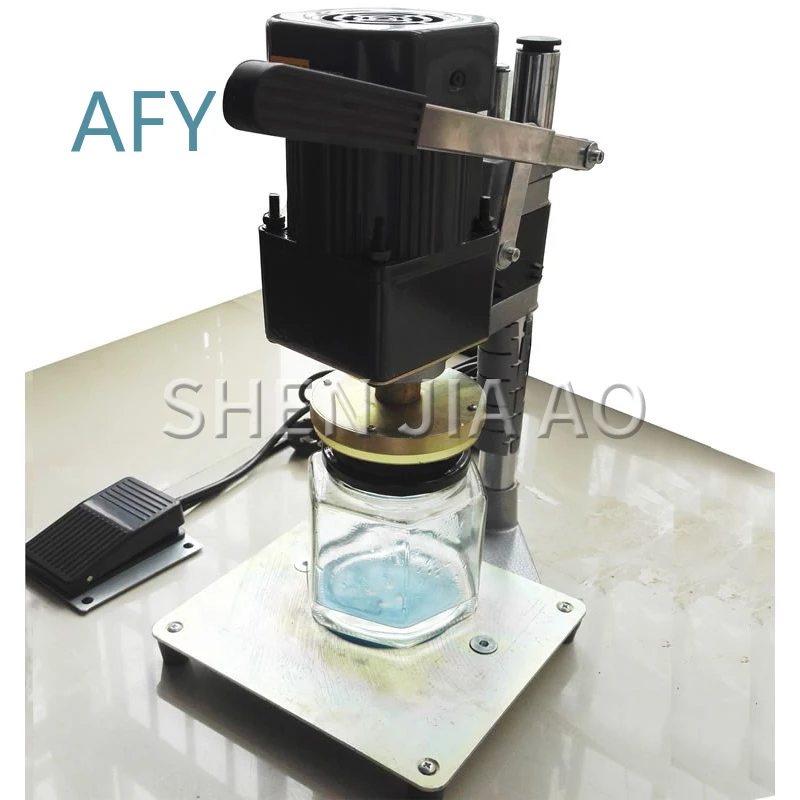 1PC Semi-automatic Desktop Electric Sealing Machine for Canning Jars Bottles Capping Sealing Device Multi-function Food