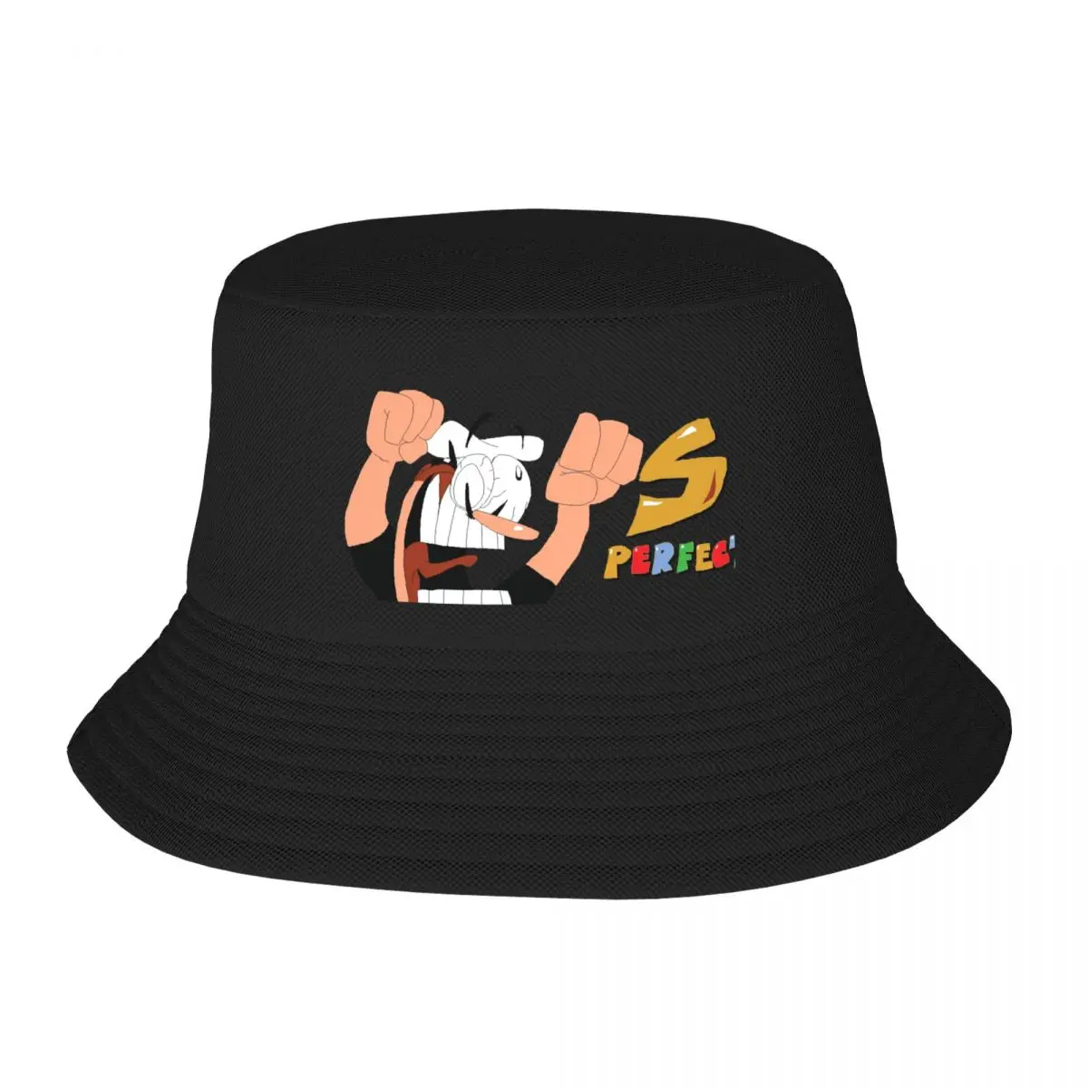 Pizza tower game peppino perfect grade S Bucket Hat Luxury Brand Fluffy Hat Hat For Man Women's