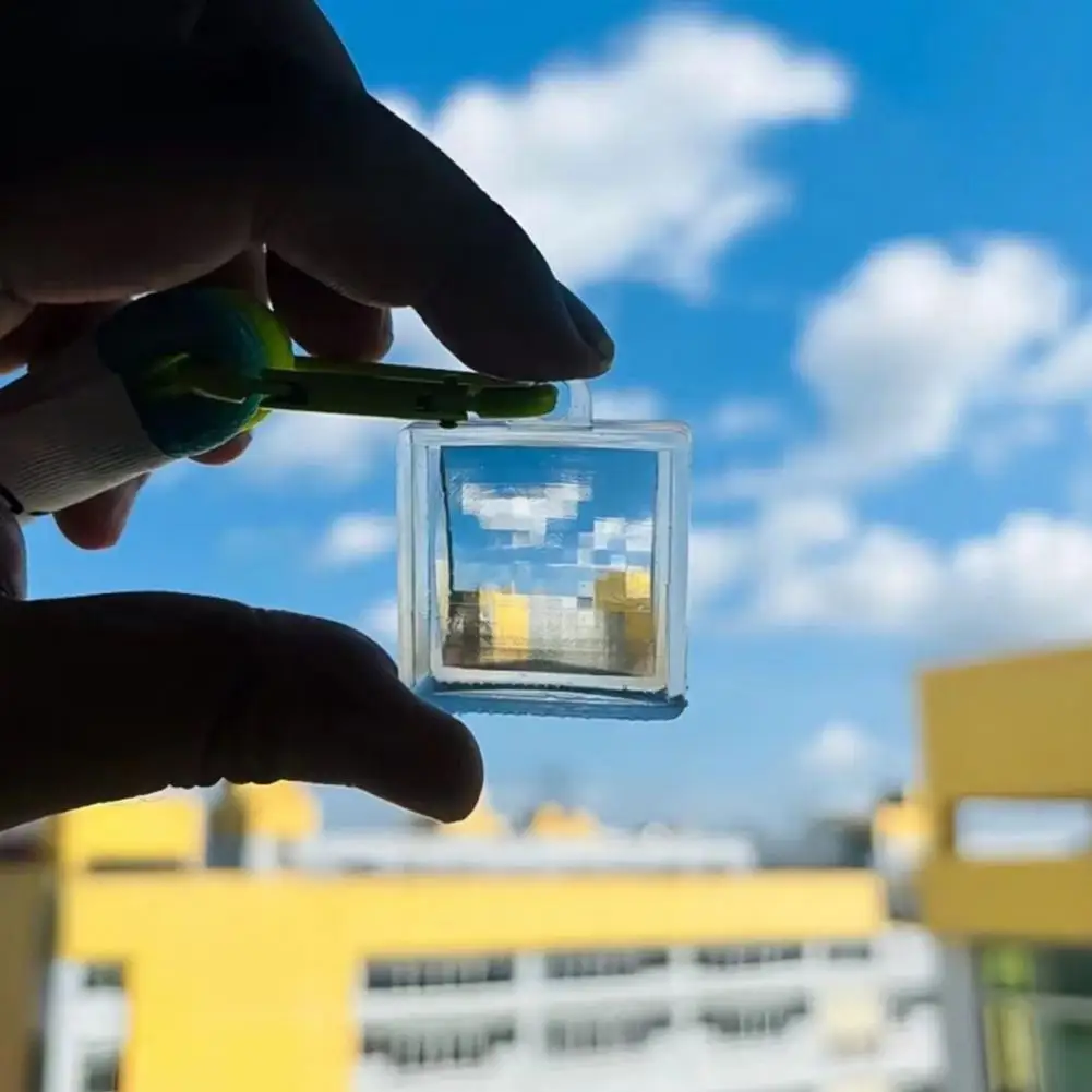 Pixel Art Photography Accessory Pixel Lens Keychain Pendant A Handy Photography Tool for Optical Design Enthusiasts for Pixel