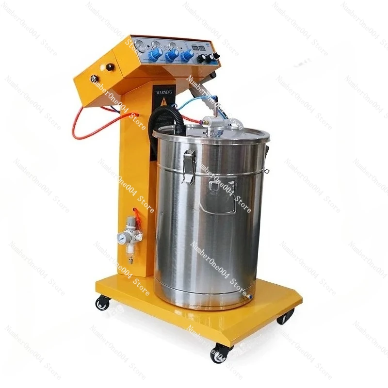 Portable Powder Paint Experiment System Electrostatic Powder Coating Machine with Electrostatic Powder Coating Test