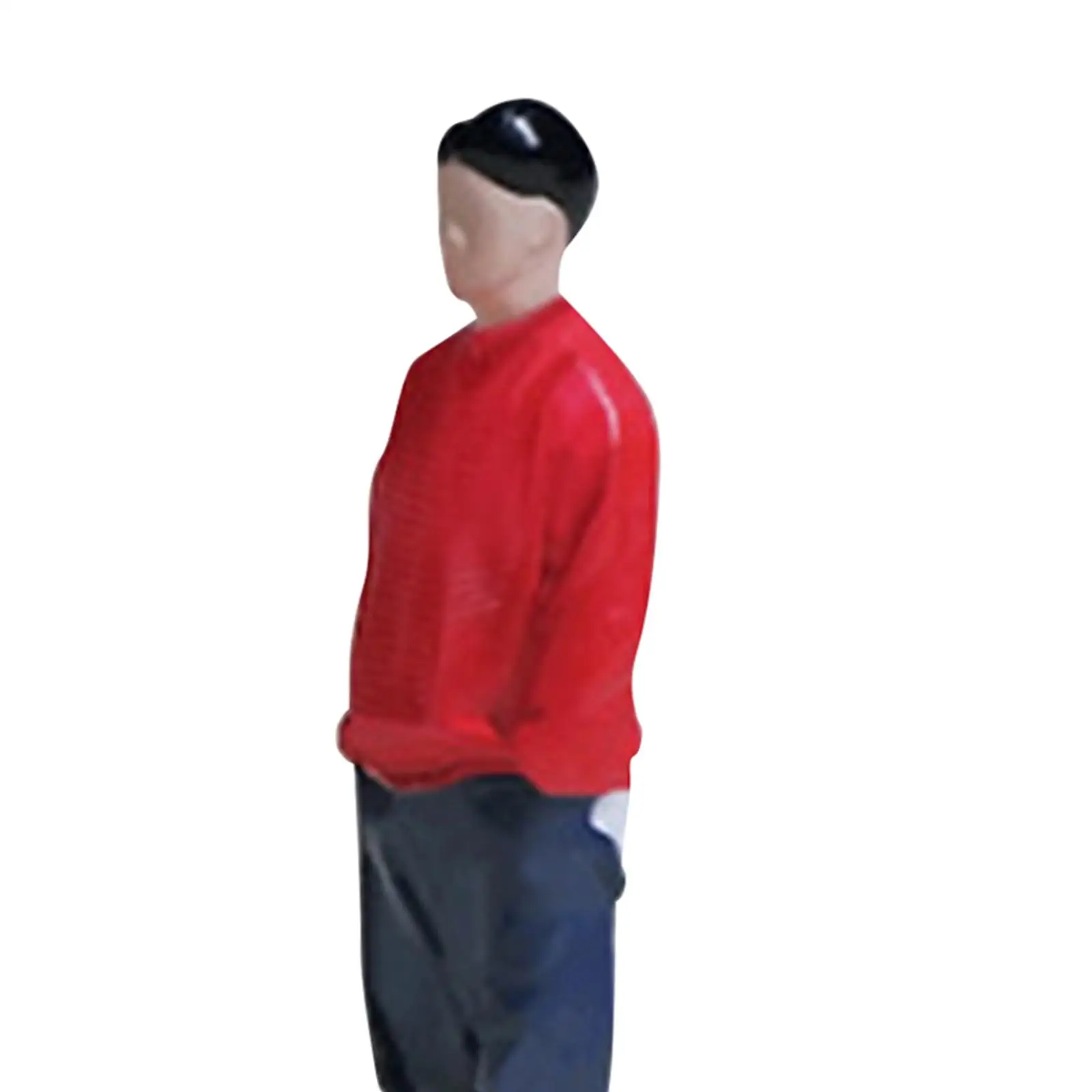 Realistisch 1/64 schaal mensen beeldjes miniatuur mensen model kleine mensen voor