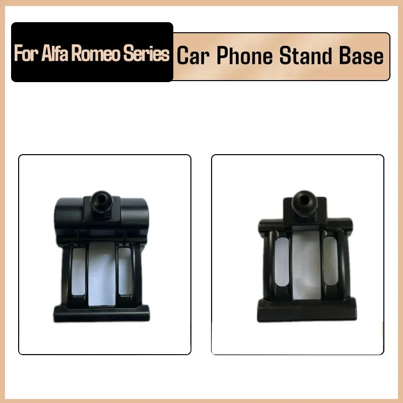 Suporte do telefone do carro suporte de montagem dedicado base para alfa romeo stelvio suv giulia 2017 2018 2019 2020 2021 2022 2023 2024