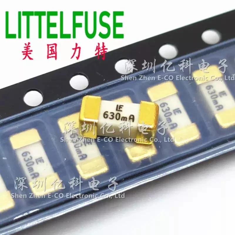 0451.630MRL American Lite 1808 surface mount ceramic fuse tube LF 630mA 125V fast melting