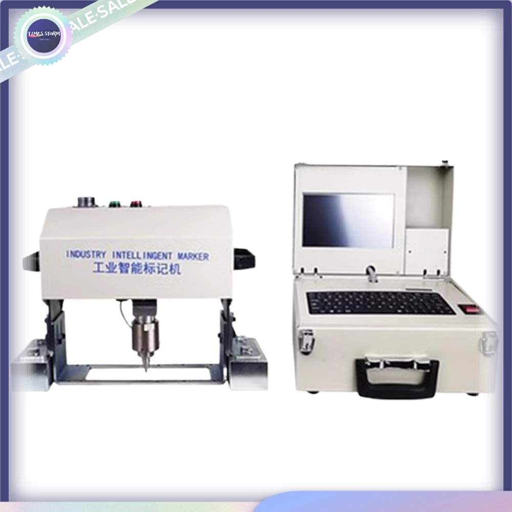 Portable Marking Machine VIN Code 140*40 Pneumatic Metal Dot Peen Marking Machine Plotter Printer Coding Machine