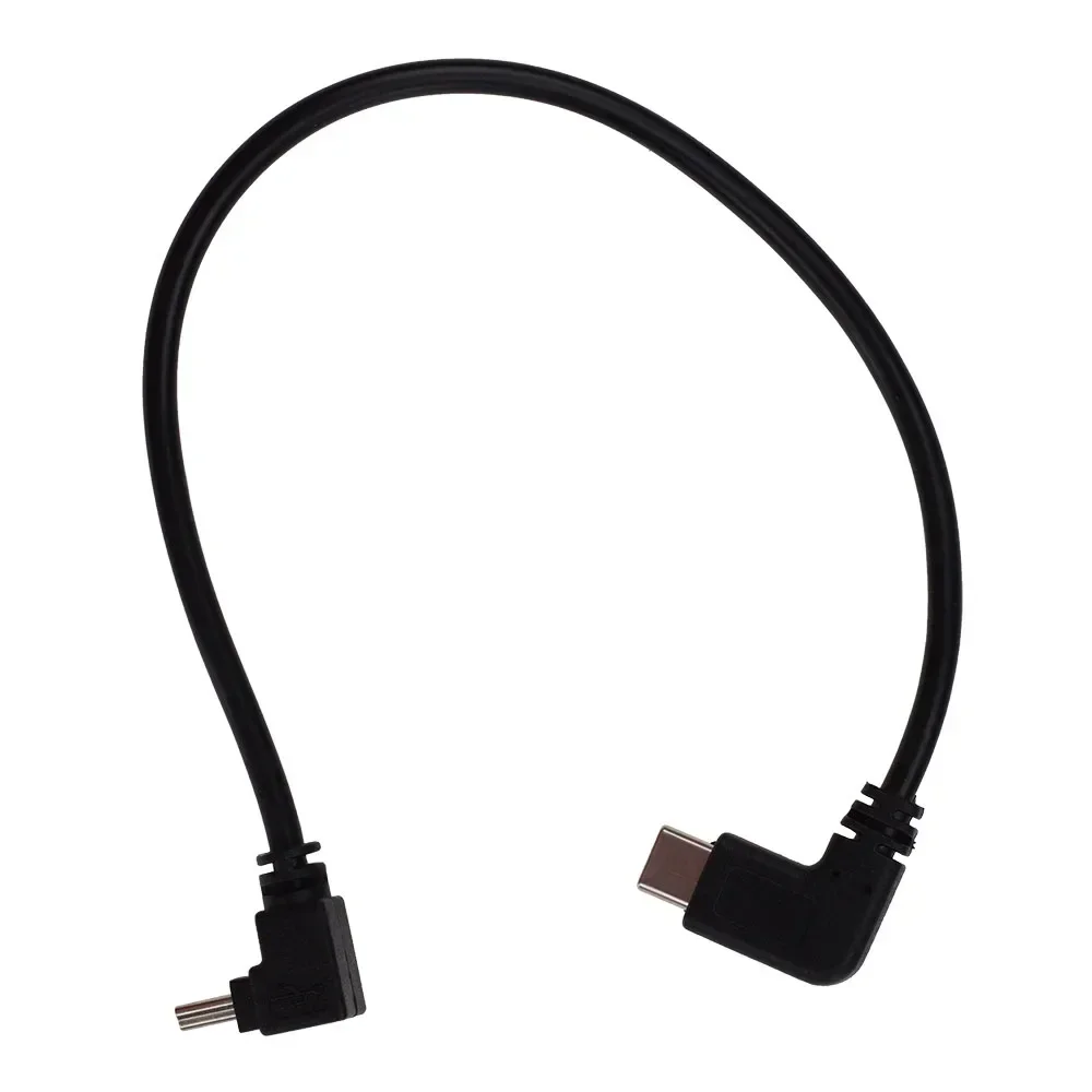 Cavo adattatore da 100 pezzi da 90 gradi Mini USB a tipo C Cavo convertitore OTG per tablet telefonici