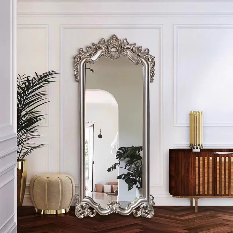 Bathroom Luxury Mirror Irregular Modern Standing Mirror Full Body Girls Men Accessories Bedroom Espelhos Living Room Decorations