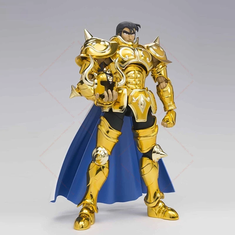 In Stock Metal Club/MC Saint Seiya Myth Cloth EX Taurus Aldebaran 24K/Mirror Gold Knights of The Zodiac Action Figure