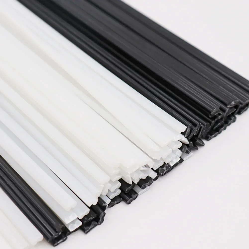 Black/White length 25cm ABS plastic welding rods for car bumper repair tools hot air welder machine gun