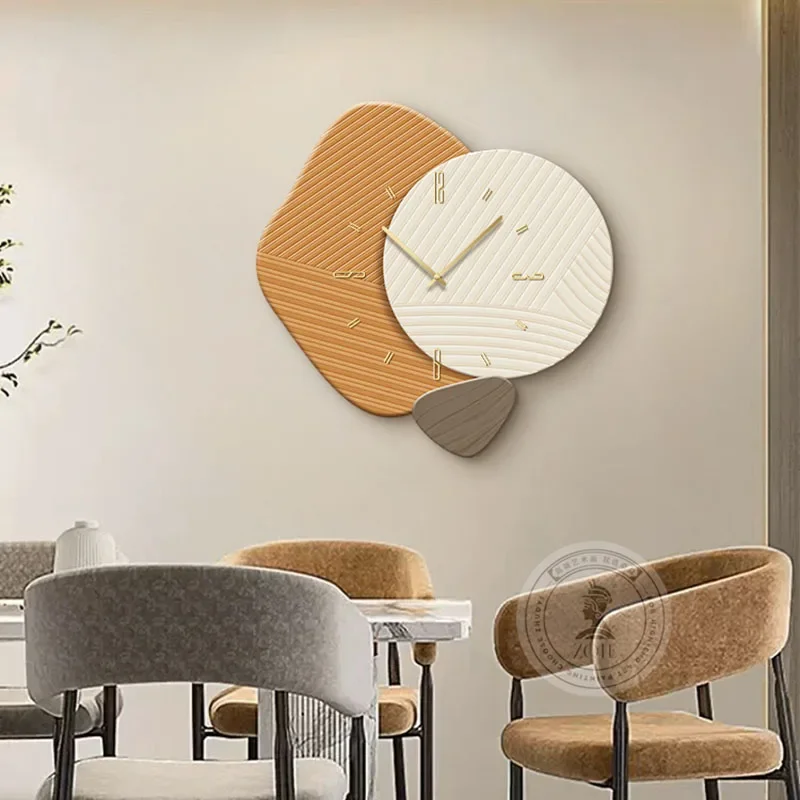 

Minimalist Wall Clock Large Interior Creative Design Modern Nordic Silent Wall Watch Living Room Reloj Saat Home Decoration