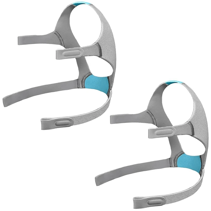 

Сменный ремешок для головного убора ABUN-2 Pack для маски CPAP с подушкой для носа N20, головные уборы CPAP, совместимые с N20, регулируемая повязка на голову
