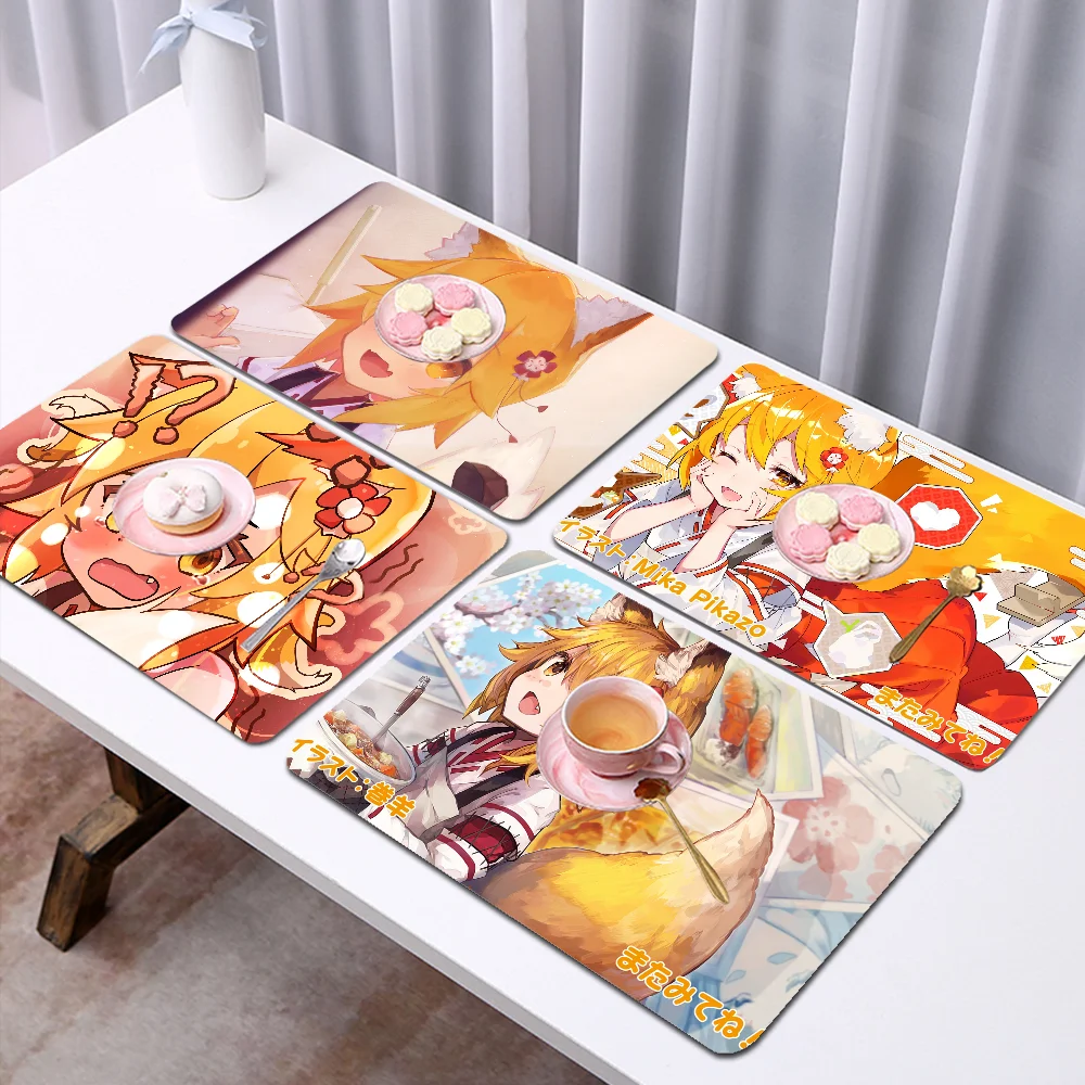 

The Helpful Fox Senko San Kitchen Tableware Dish Drying Mats Desk Drain Pad Heat Resistant Top Mat Non-slip Draining Placemat