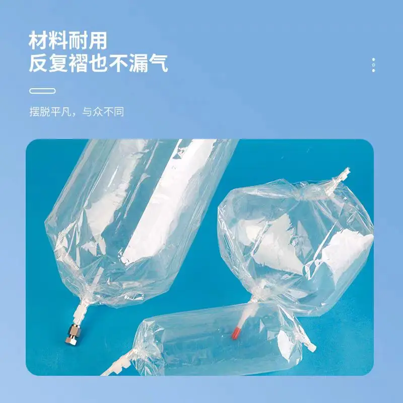 Odor sampling bag, organized odor collection bag, stainless steel PTFE joint, 3/5/8/10L screw mouth, sealed pollution source, co