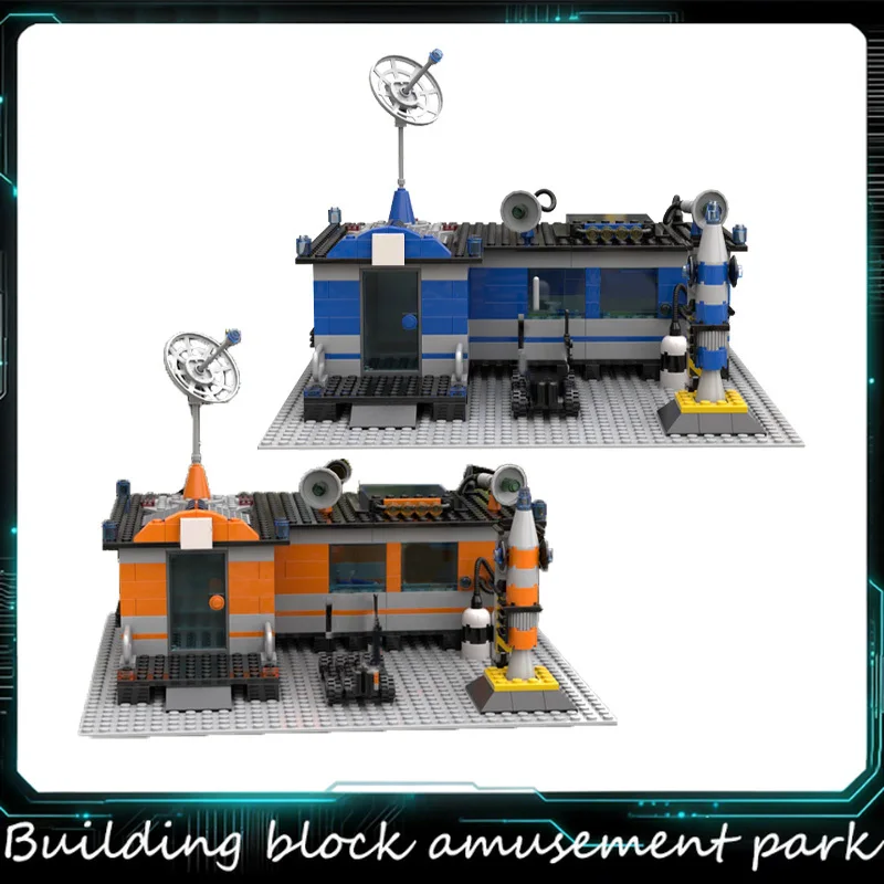 

Новая серия MOC Space: Классическая модель командной базы космического флота, технологичные строительные блоки, креативные развивающие игрушки для детей, подарки.