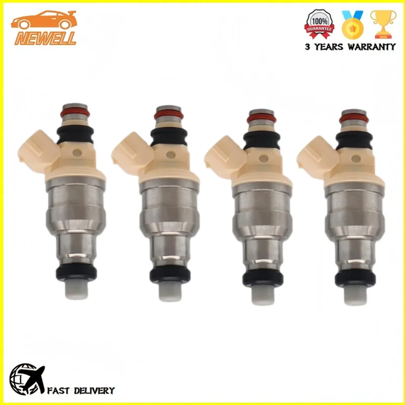 

4pcs INP-081 F2GB-13-250 INP081 F2GB13250 Fuel injector For Mazda B2200 2.2L 1990-1993 Engine Nozzle