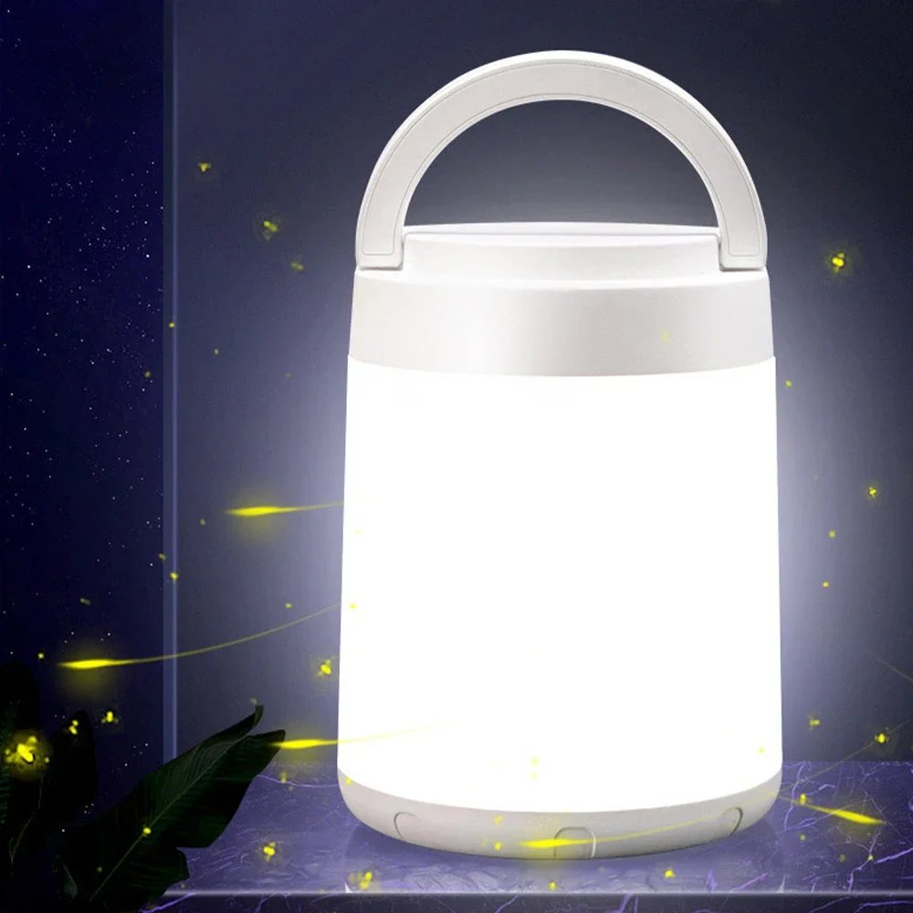 Outdoor Camping Led Night Light Usb Oplaadbare Camping Licht Bedlampje Handvat Touw Voor Slaapkamer Woonkamer Feesten Buitenshuis