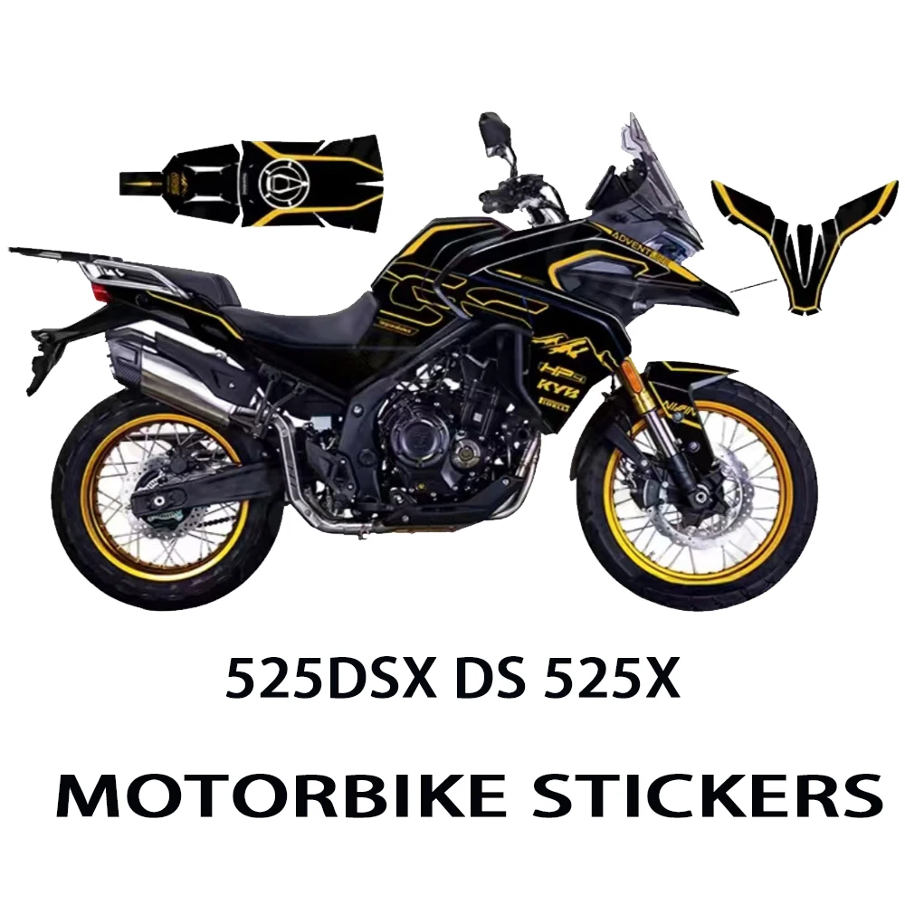 525DSX Accessories Motorcycle Paint Protection 2023 For VOGE DS525X DSX525 525 DSX Decorative Stickers Full Set Of Decals