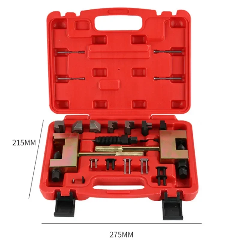 新しい小さな 21 点セットの特別なツール分解タイミングチェーン M271M272M273 リベットダブル列チェーン