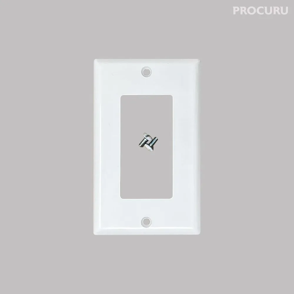 [160-Pack] PROCURU Wholesale Decorator Paddle Rocker Light Switch, Single Pole, 3-Wire, Grounding 15A 120V-277V, White