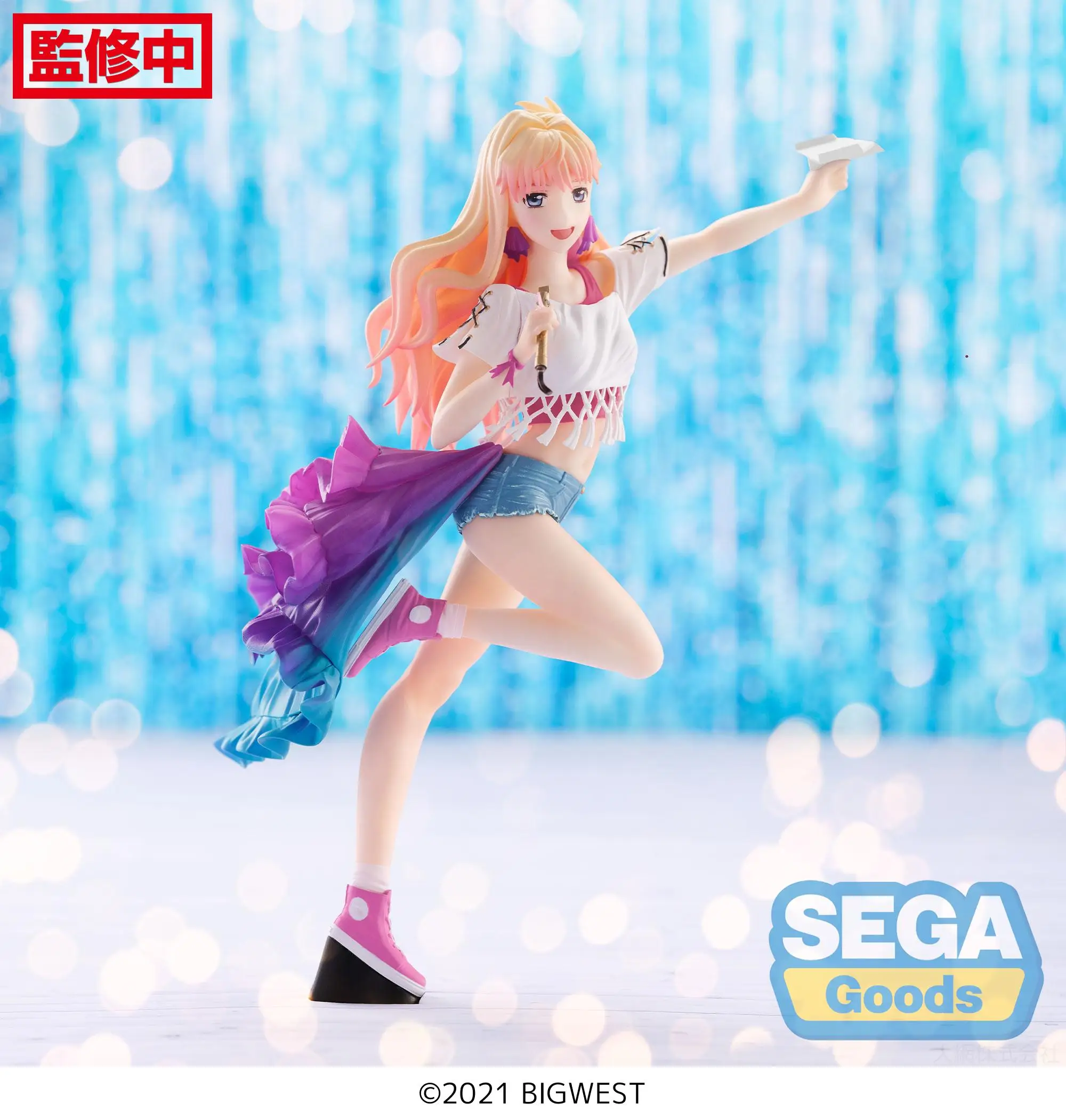 In Stock Original SEGA Macross Frontier Sheryl Nome PVC Anime Figures Action Figure Model Toys