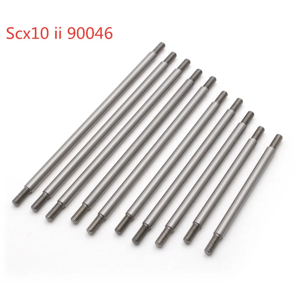 KYX Racing 313mm Wheelbase Stainless Steel Tie Rod suit Upgrades Parts Accessories for RC Crawler Car Axial SCX10 II 90046