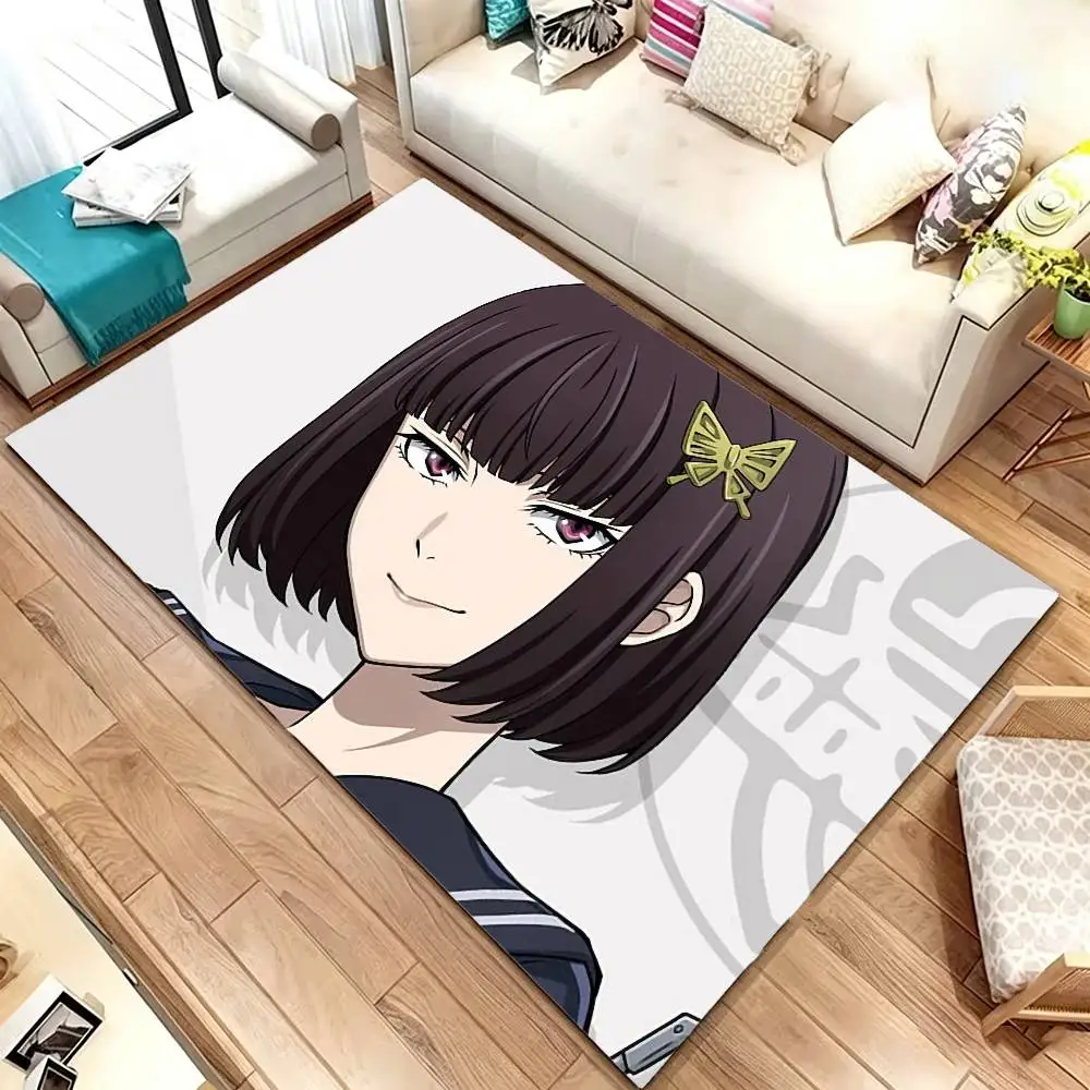A-Akiko Yosano B-Bungo Stray Floor Mat Bathroom Absorbent Mat Rugs Simple Door Dirt-resistant Mat Home Kitchen Mat