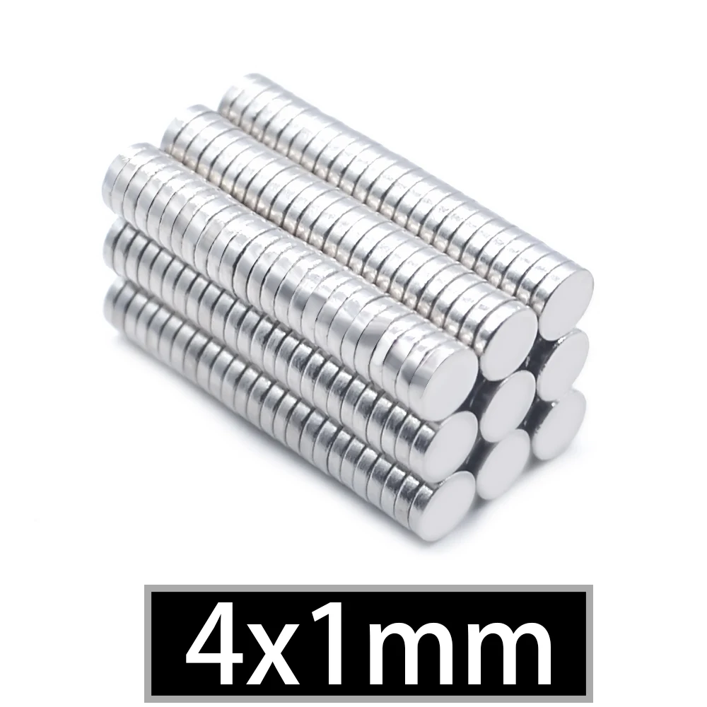 4x1mm Magnete 4mm X 1mm Runde Kühlschrankmagnete Imanes 4*1mm Neuer Magnet – Detail 2