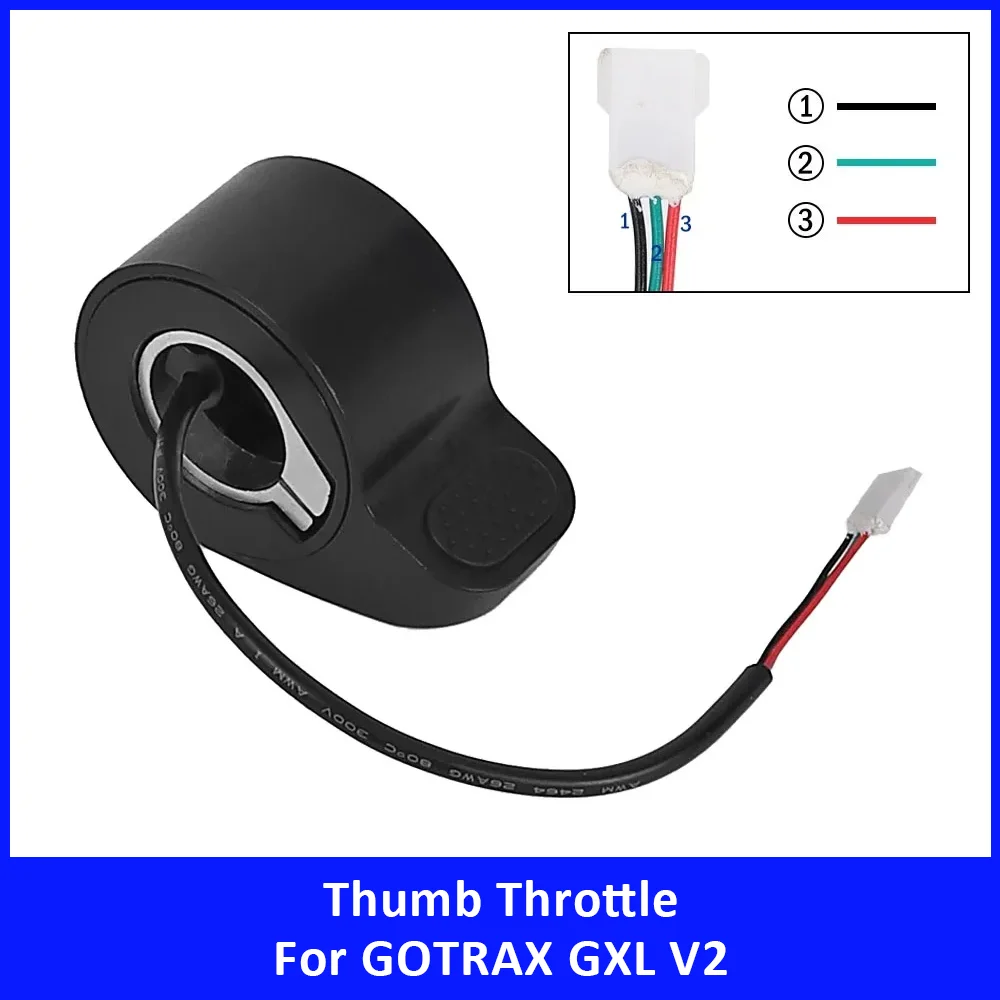 

1/2/5PC Thumb Throttle for Gotrax GXL V2/ Apex/Apex Pro/Apex XL/XR Elite Electric Scooter Throttle Accelerator Replacement Parts