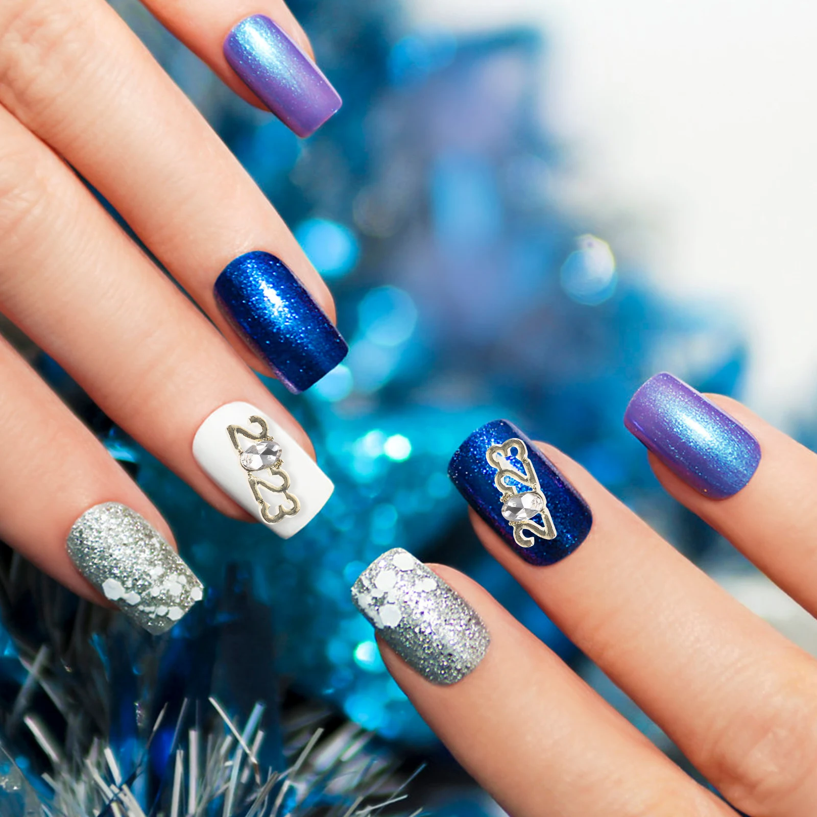 

30 Pcs Ornaments for Crafts Manicure Glue-drop Mobile Phone Case Decoration Cell Decorations Nail Bling Rhinestones Jewels