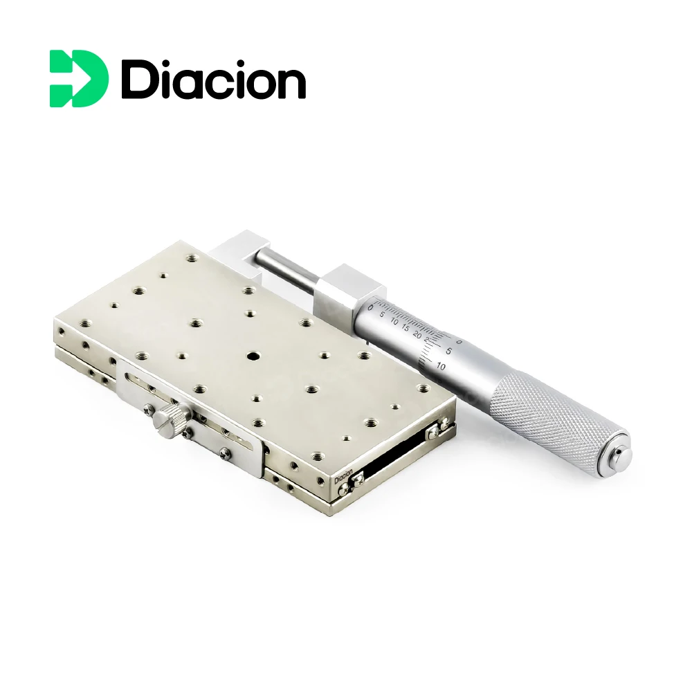 High Precision  MBLX40/ MBLX60 Manual Stage Long Stroke Micrometer Slide Table Stainless Steel Linear Ball Guide Blocks