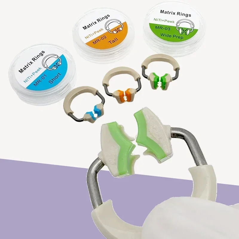 

Autoclavable Dental Sectional Matrix System Matrices Clip Ring Matrix Bands Dentistry Instrument Tool