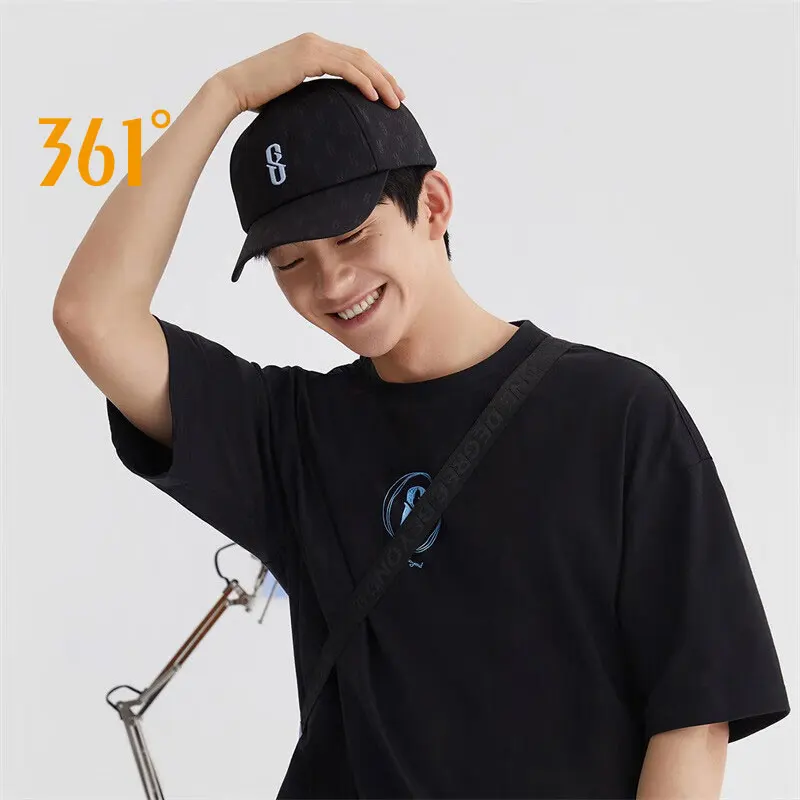 361 Degrees Baseball Cap New Summer Sunhat Embroidered Unisex-Teens Cotton Snapback Caps Fashion Hip Hop Fishing Hat 612232001