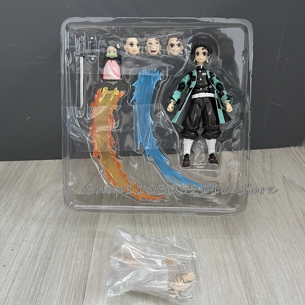 Figma Demon Slayer Figura Kimetsu no Yaiba Rengoku Kyoujurou 553 Tanjirou 498 Agatsuma Zenitsu 522 Kamado Nezuko Kamado 508 Regalo