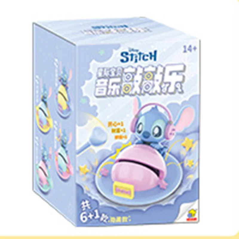 

Lilo Stitch Trend Blind Box Cartoon And Animationknock Music Blind Box Desktop Ornaments Small Monsters Can Knock Toy Gifts.
