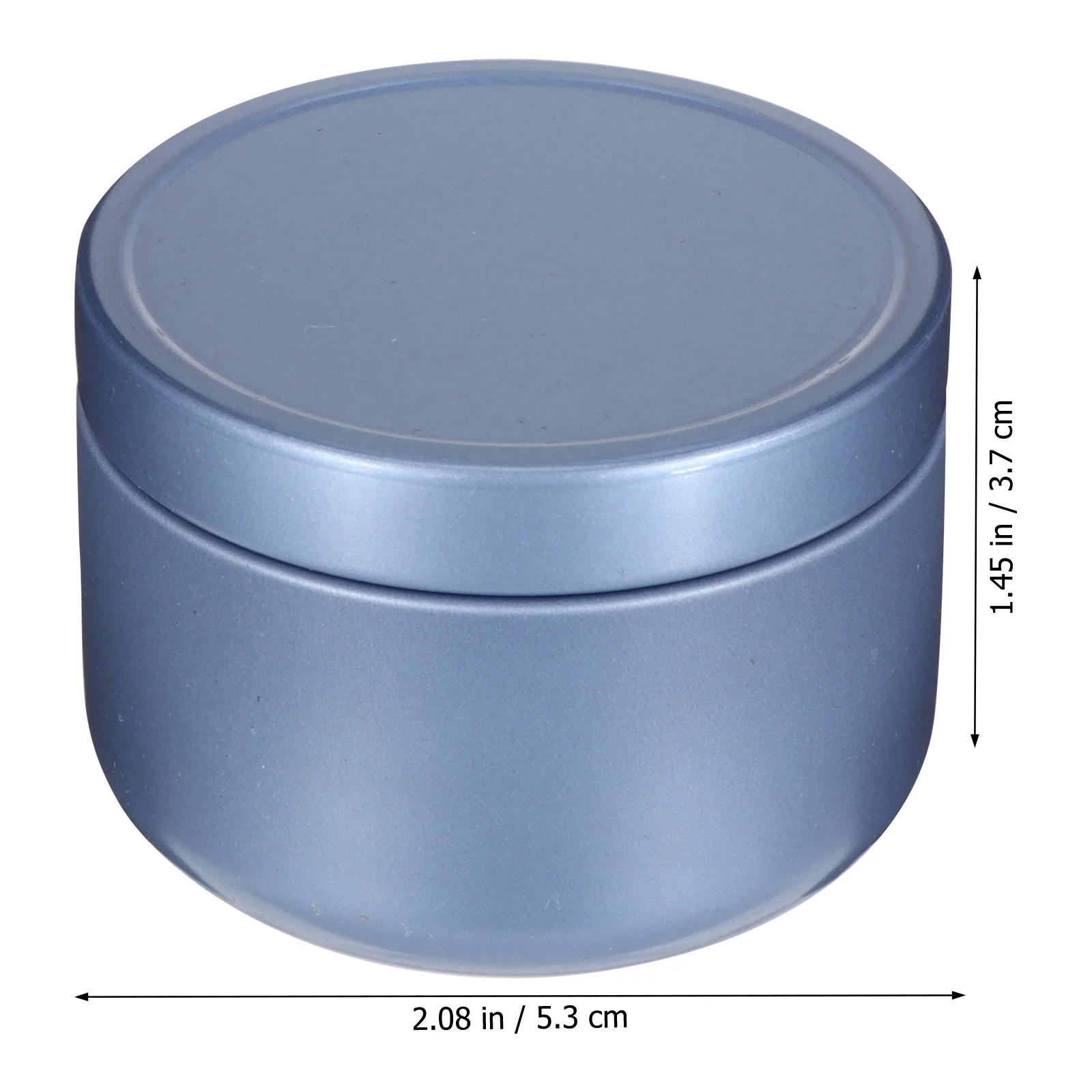 

10Pcs Round Tinplate Tea Storage Cans Creative Multi Purpose Reusable Tea Leaf Jars Candy Gift Party Home Use