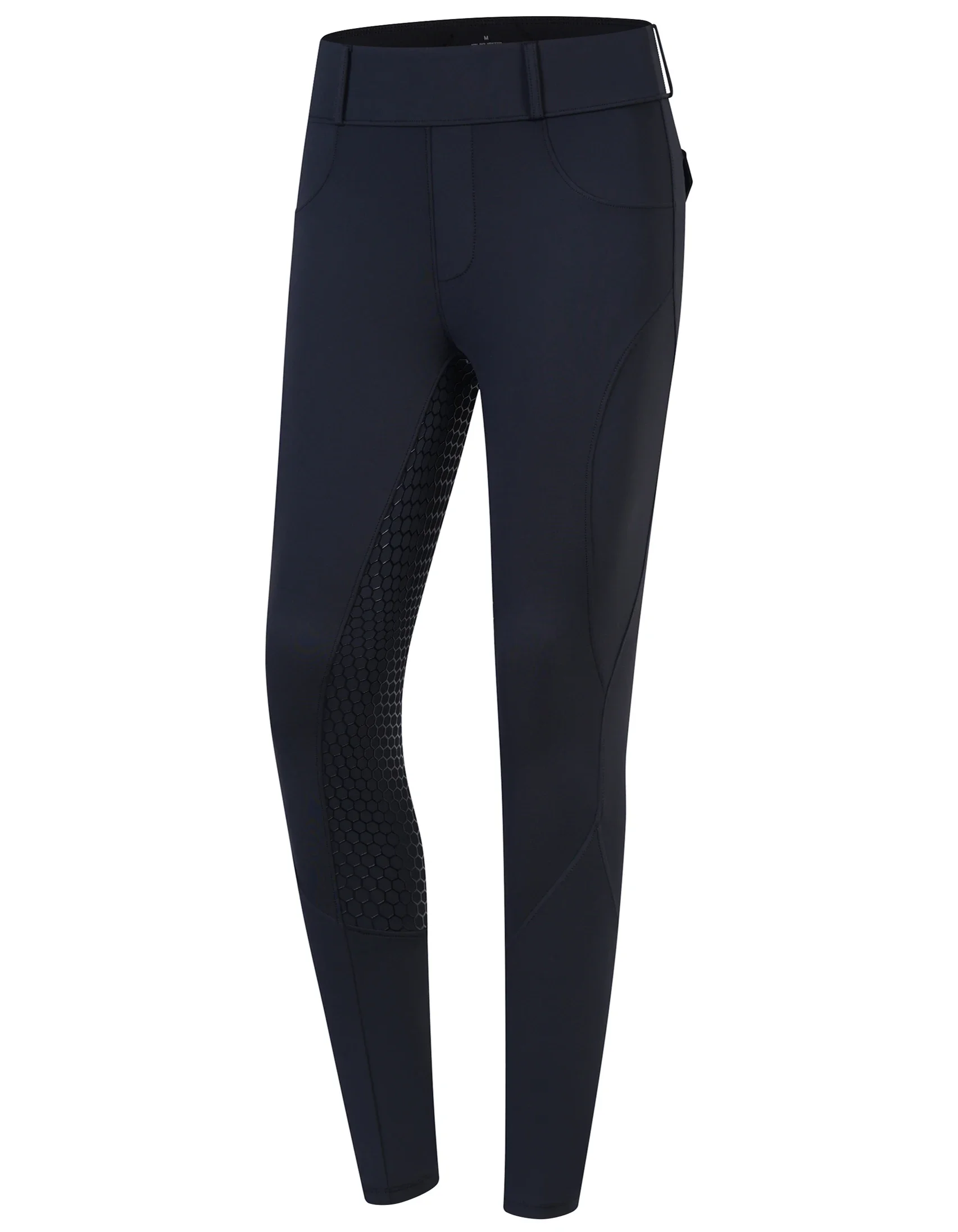 Pantaloni da equitazione da donna Pantaloni a sedile intero Collant da scuola equestre Abbigliamento sportivo da esterno Abbigliamento da cavaliere