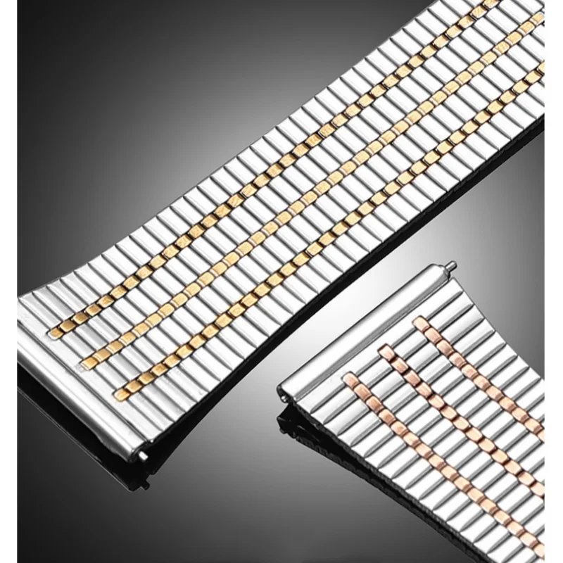 20mm 22mm Quick Release Stainless Steel Watch Strap for Universal Waterproof Watch Band Bracelet Accessories with Tool