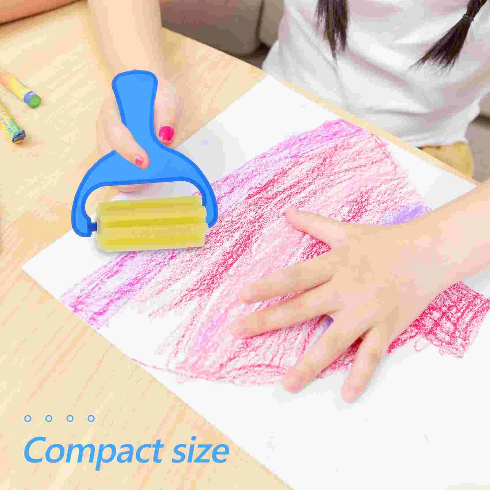 Graffiti Roller Drawing Sponge Paint Brush Mini Toys Tool for Kids Brushes Sponges Furniture