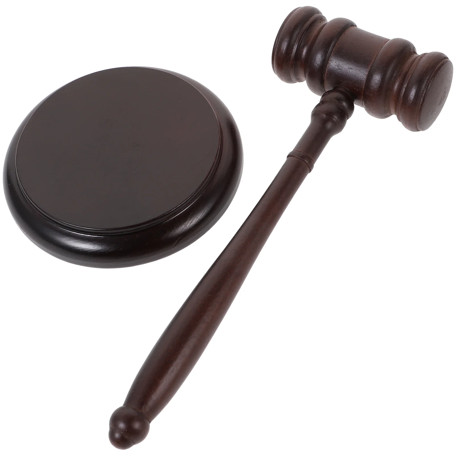 Auction Hammer Wooden Gavel Lawyer Props Kids Costume Accessory Judge Order Cosplay Tools for