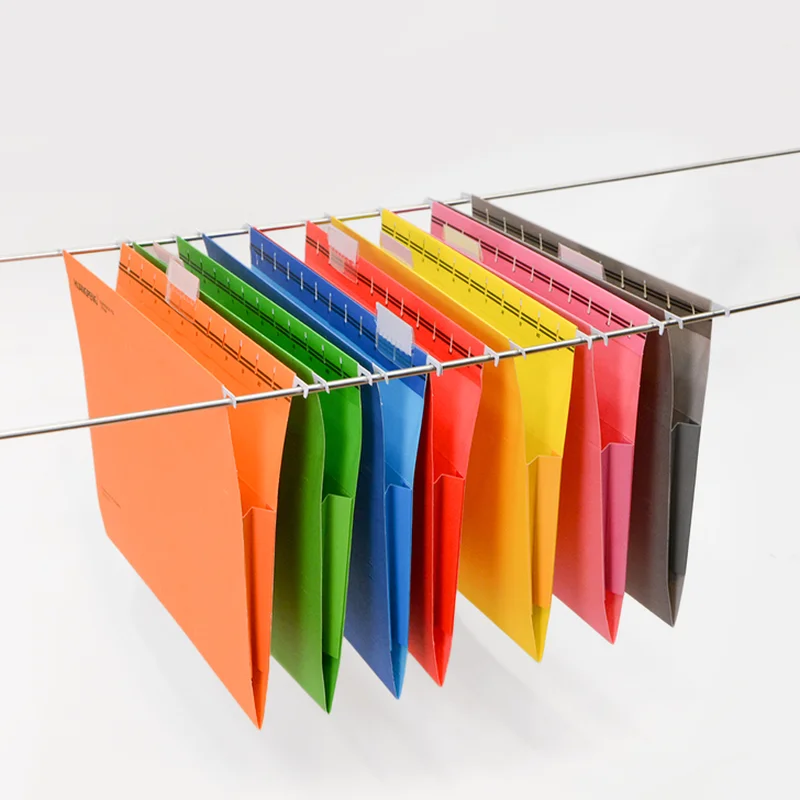 10pcs Reinforced Hanging File Folders With Tabs A4 Letter Size Suspension Files Holder Expansion Capacity For Office School Home