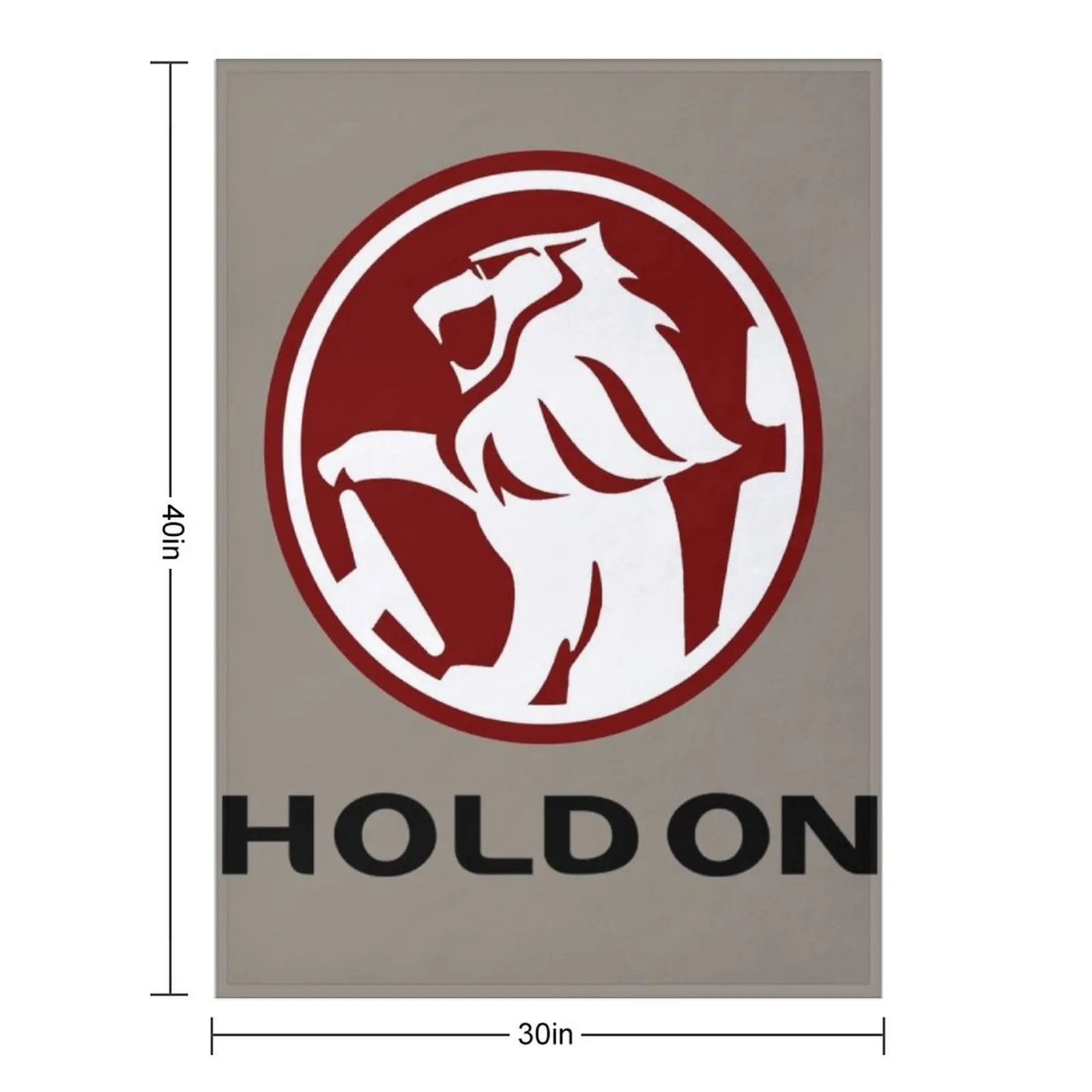 hold on Throw Blanket Hairy funny gift Luxury Designer Plaid Blankets