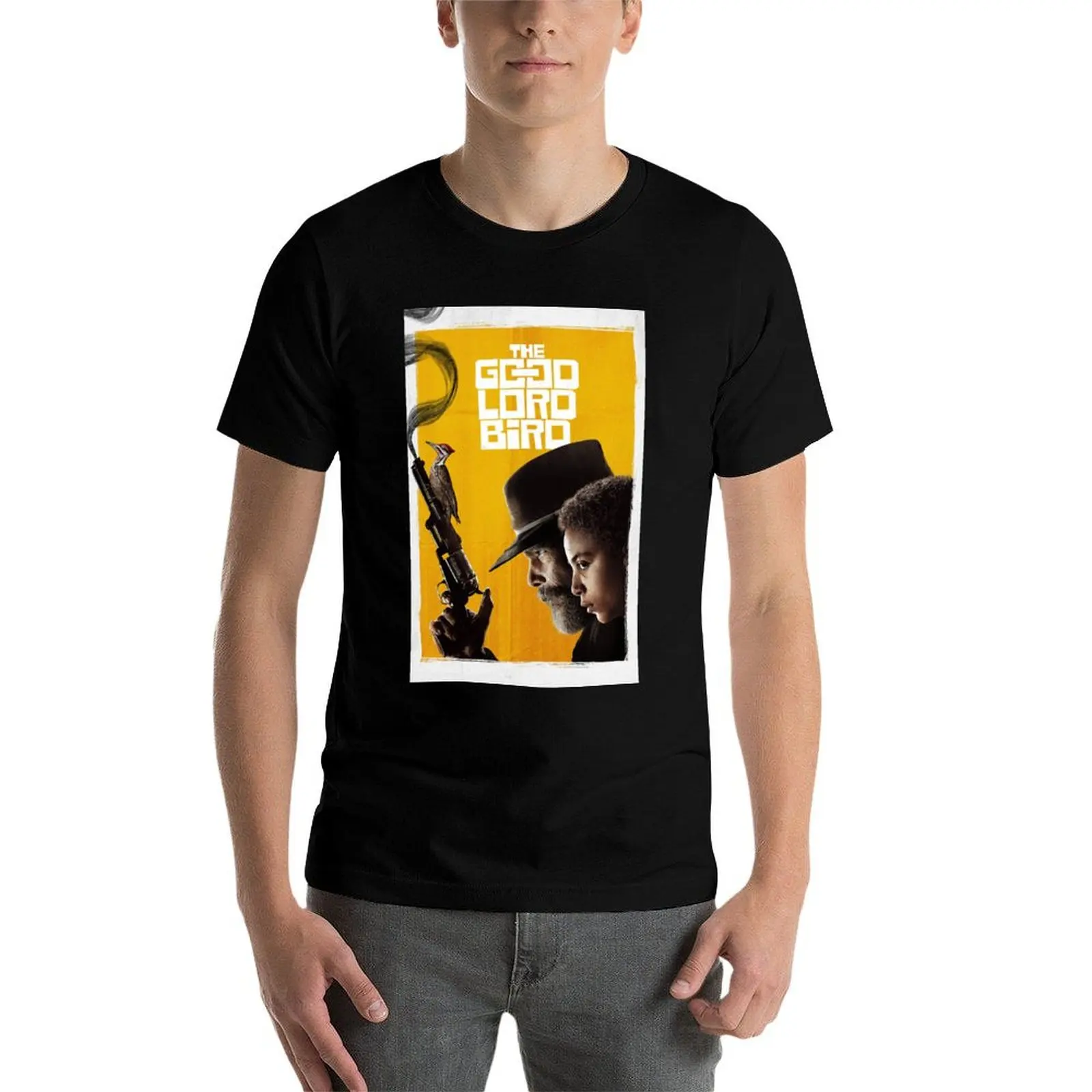 

The Good Lord Bird poster T-Shirt man t shirt cotton t shirts for man pack cotton men t shirt cotton 100% T-Shirt