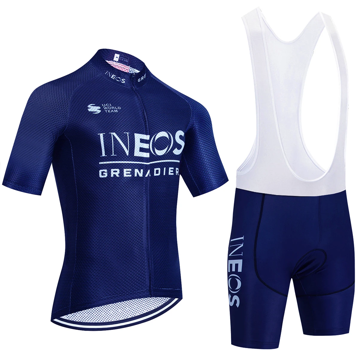 New White 2025 Cycling Set INEOS Cycling Team Jersey Bike Shorts Men Women Pro Ropa Ciclismo Bicycle Maillot Clothing Uniform